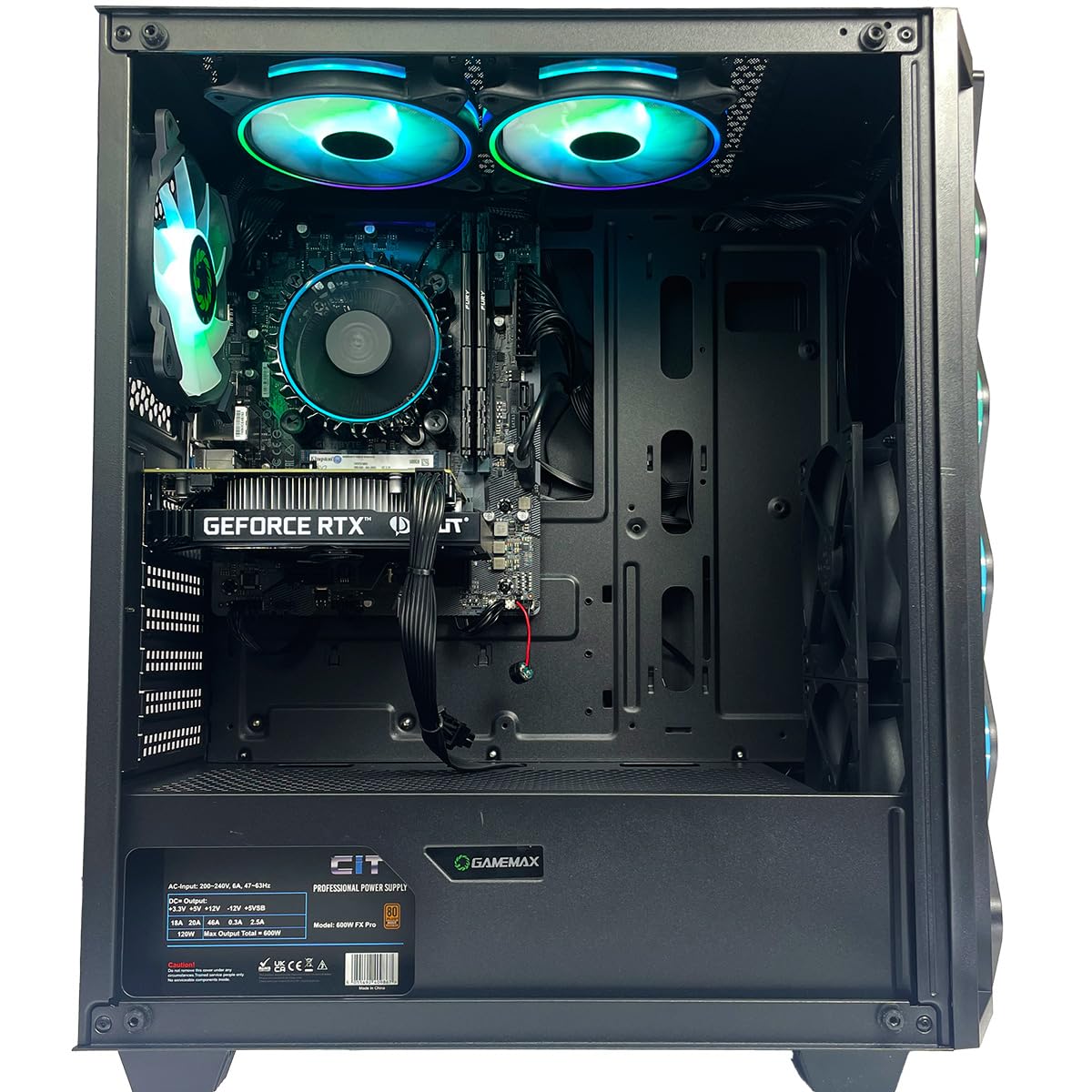 G6 Gaming PC GGI70G-62PX - Intel Core i9 13900F Processor, AMD Radeon RX 9070 XT 16GB GPU, 1TB NVMe SSD + 2TB HDD, 16GB DDR4 RAM, WiFi 6, Windows 11 Home - High Performance Gaming Desktop for 4K Gaming, Streaming & Content Creation
