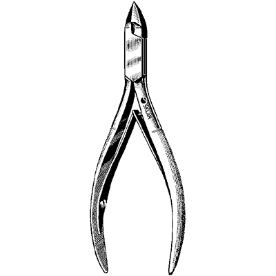 Professional Stainless Steel Cuticle Nipper - Precision Nail Clipper for Manicure & Pedicure - Perfect for Home Salon, Nail Care, and DIY Grooming