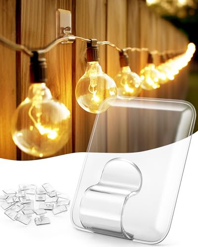 40PCS clear Light Hooks