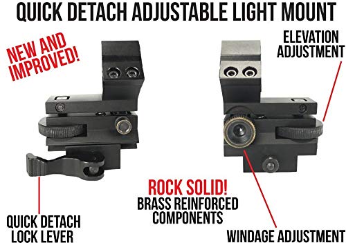 Wicked Lights A67iR 3-in-1 LED Hunting Light Kit (850nm IR, 940nm IR, Red LED) with Adjustable Intensity for Night Vision Scopes - Perfect for Coyote, Hog & Predator Hunting at Night