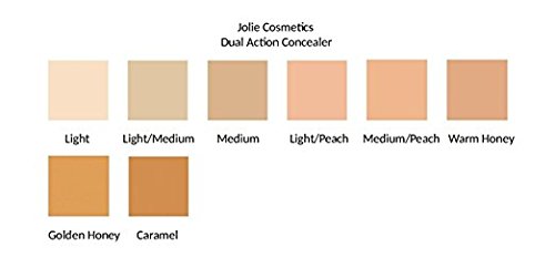 Jolie Dual Action Concealer - Light Neutralizing Undereye Concealer for Dark Circles & Blemishes | Perfect for Everyday Makeup & Professional Use