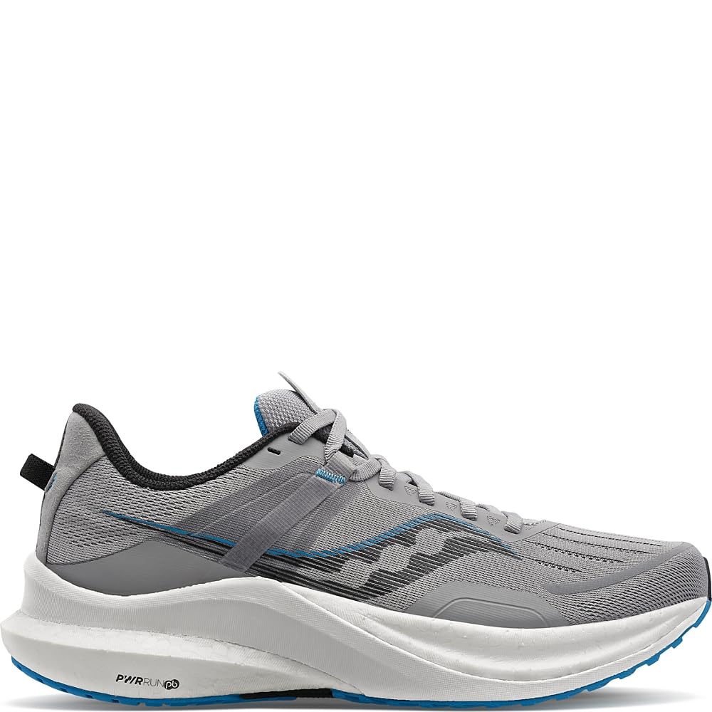 Saucony Men's Tempus Running Shoes - Lightweight Cushioned Sneakers for Jogging, Gym & Daily Wear | Breathable Mesh & Responsive Cushioning