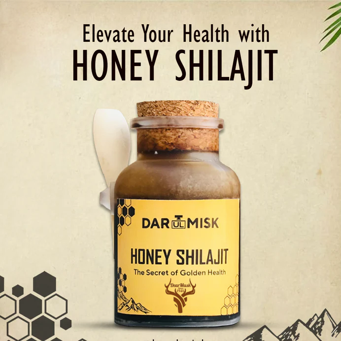 100% Pure Organic Edible Honey Shilajit (125g) - Natural Energy Booster & Immunity Support - Perfect for Wellness Routines, Fitness Recovery & Daily Health Maintenance