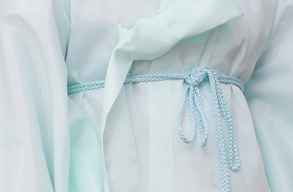 Korean Traditional Men's Water Silk Robe - Dopo Hanbok for Men | Comfortable Lightweight Loungewear | Halloween Costume & Cultural Event Attire | Perfect for Cosplay, Home Relaxation, and Special Occasions