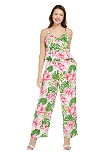 Women V Neck Jumpsuit