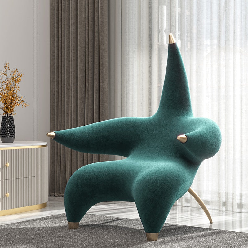 Star Sofa Chair - Comfortable Modern Lounge Chair for Living Room, Bedroom & Office - Your Perfect Seating Solution for Relaxing, Reading & Entertaining