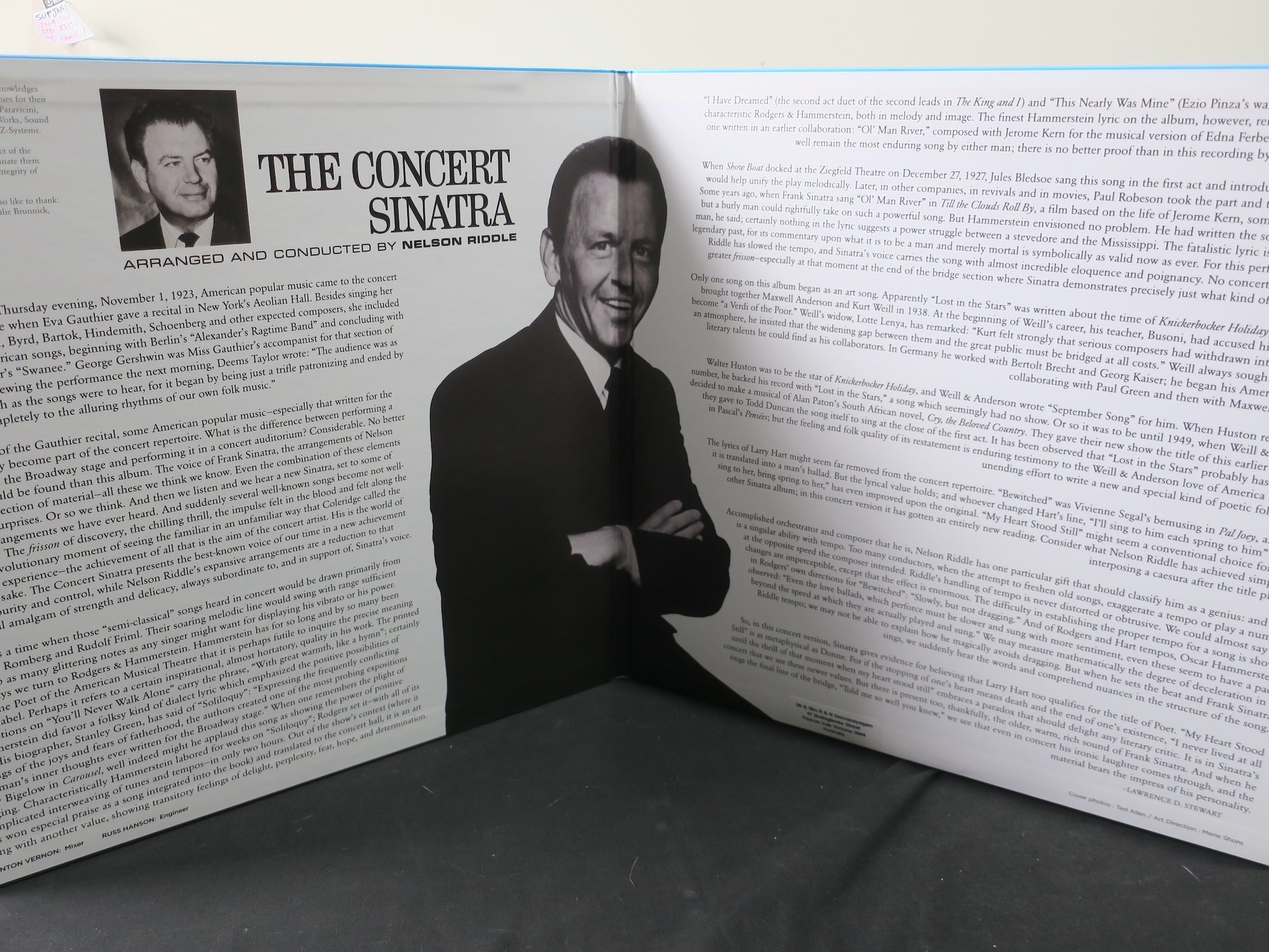 Frank Sinatra 'The Concert Sinatra' Mobile Fidelity 180g Vinyl LP | Limited Edition Audiophile Record | Perfect for Jazz Lovers & Vinyl Collectors | Home Entertainment & Gift Idea