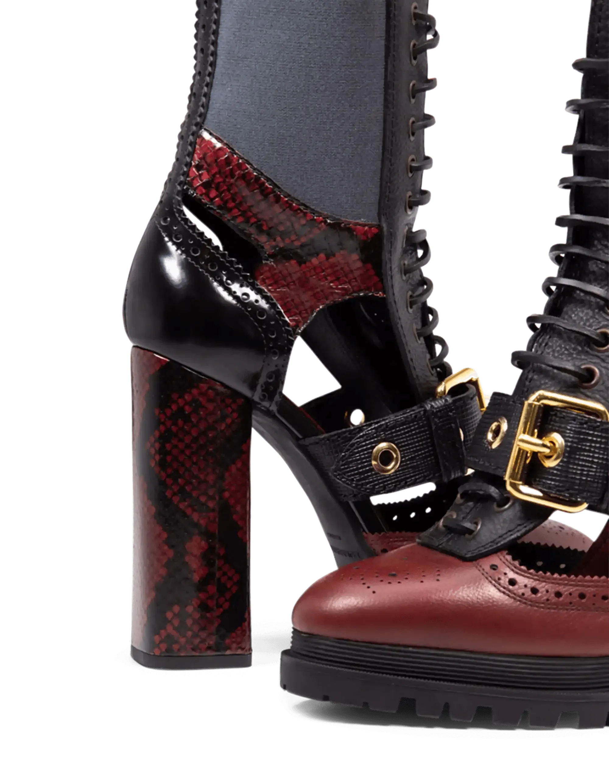 Women's Cut Out Ankle Boots - Stylish Pointed Toe Chunky Heel Booties for Fall & Winter | Perfect for Office, Date Night & Casual Outfits