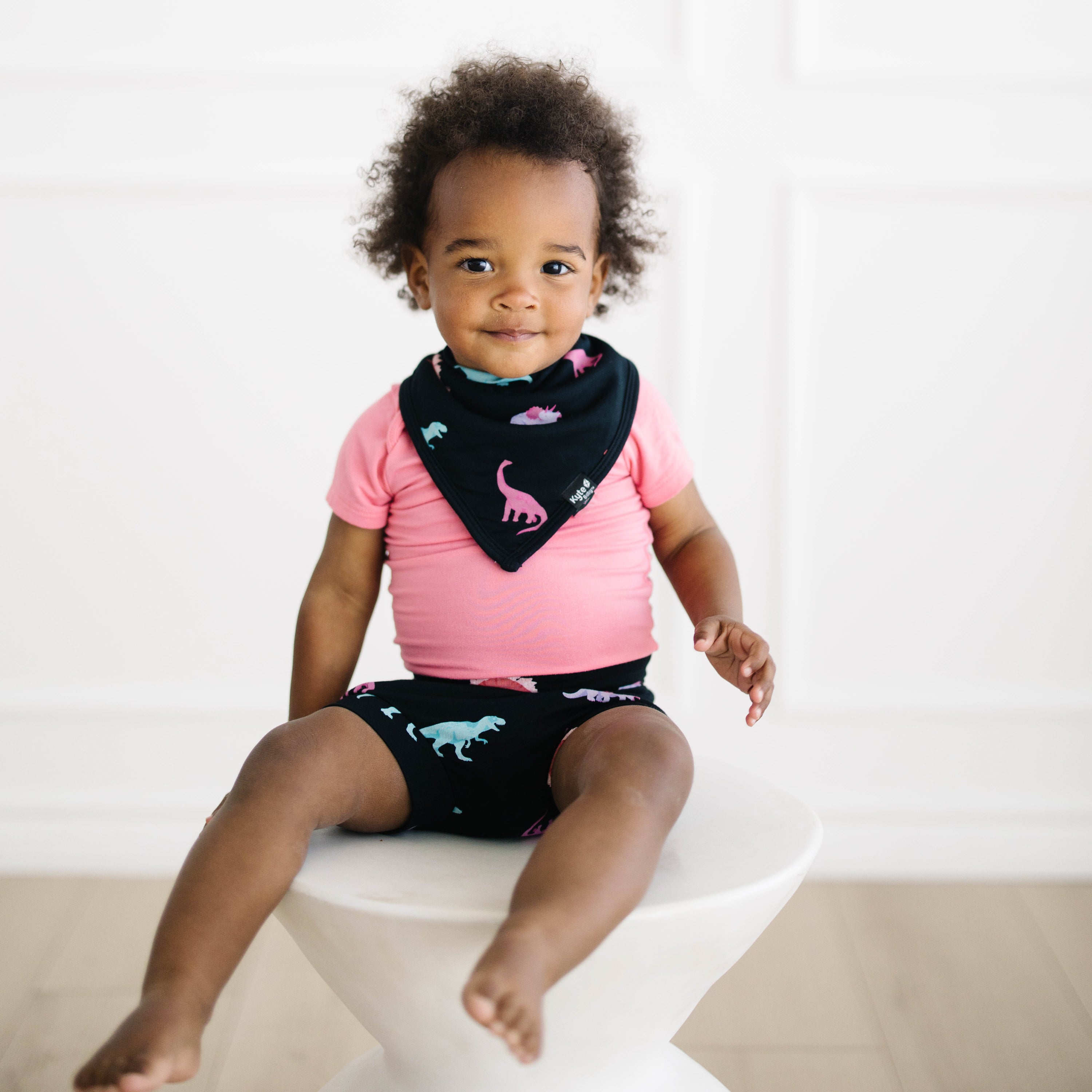 Midnight Roar Baby Bib - Soft, Absorbent & Adorable for Mealtime & Messy Play - Perfect for Infants & Toddlers