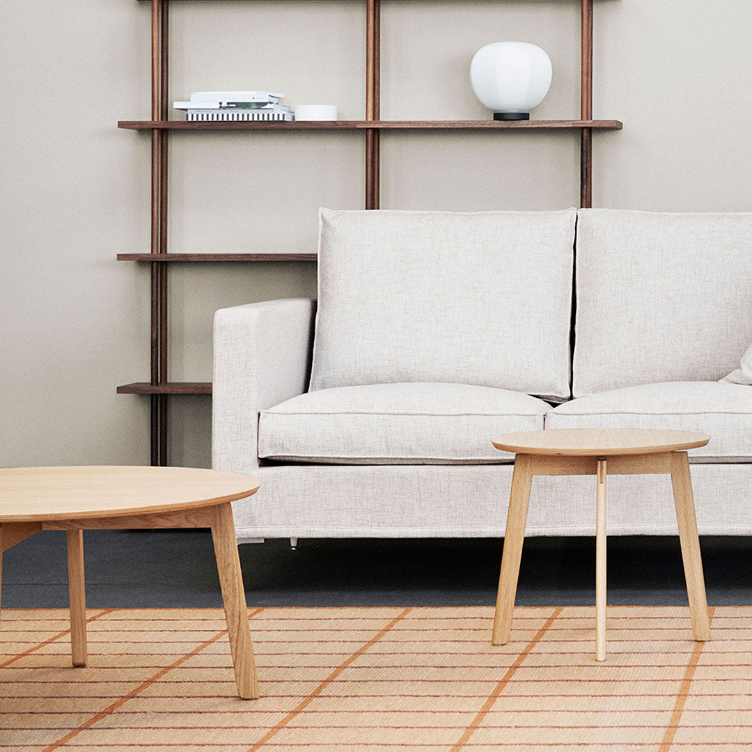 Note Design Studio Area Side Table - Modern Coffee Table with Sleek Design by Fogia - Perfect for Living Room, Lounge & Office Spaces