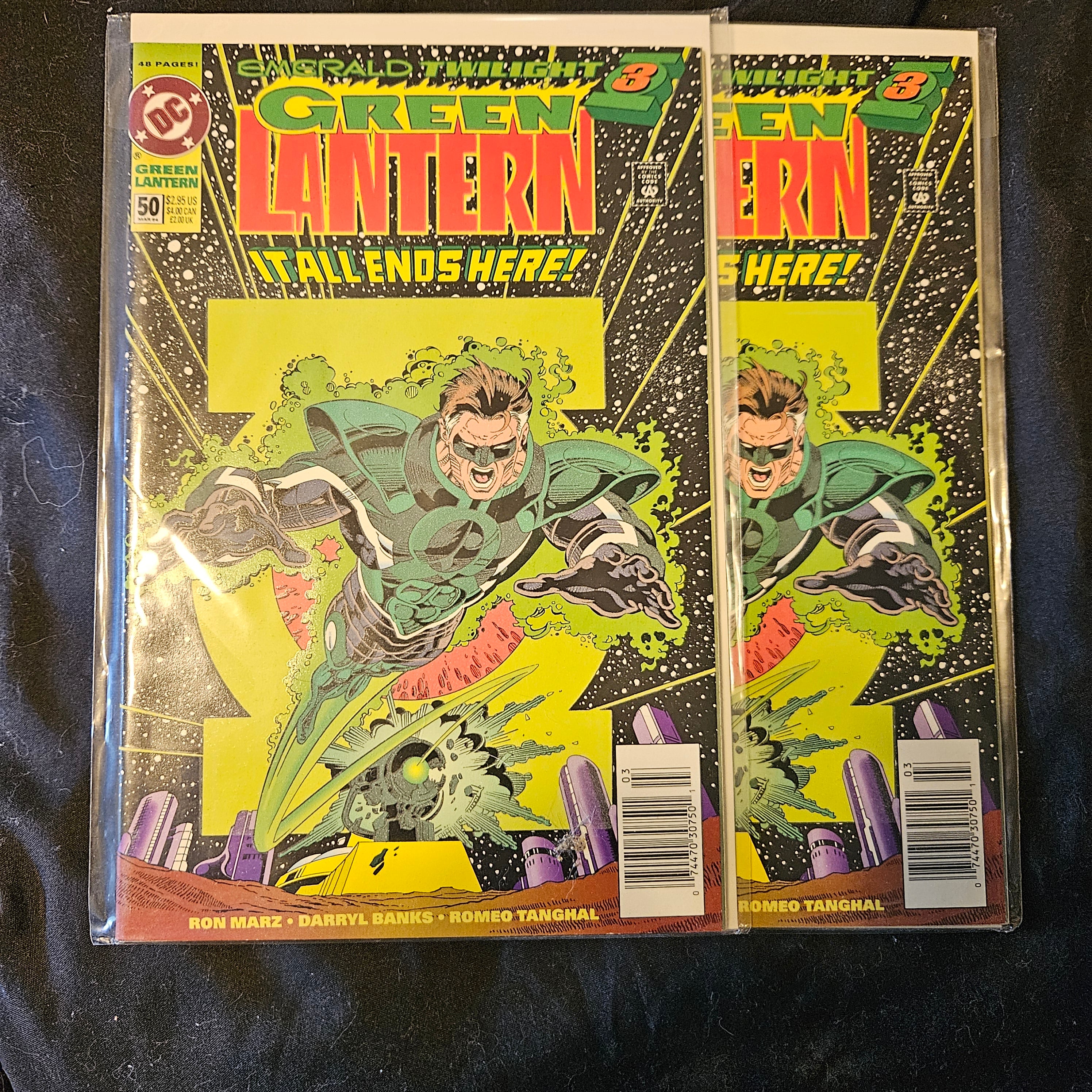 Green Lantern #50: The Final Night - DC Comics 1994 Issue | Rare Collectible Comic Book for Fans & Collectors | Perfect for Display, Gifts, and Comic Book Collections