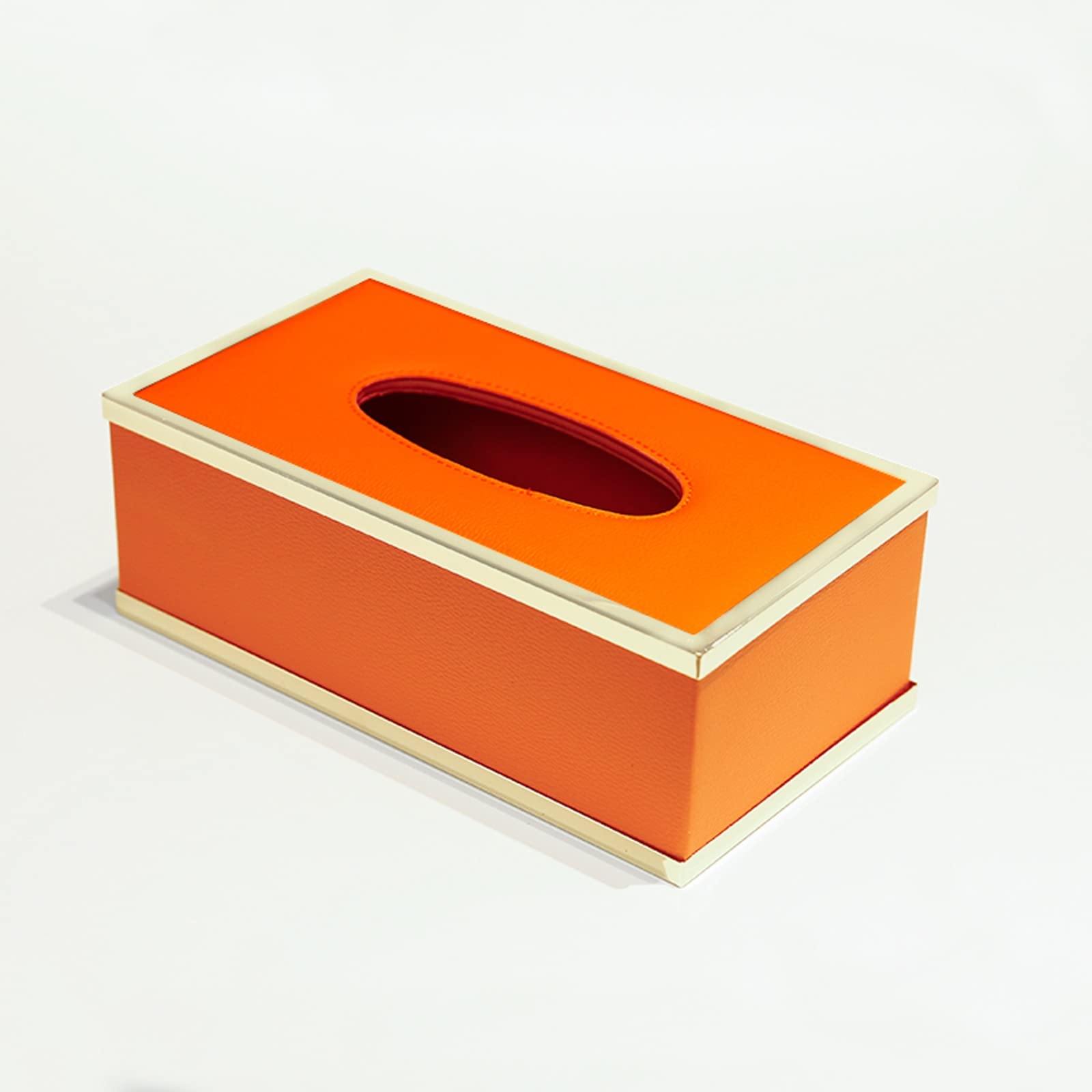 Premium Leather Tissue Box Holder - Multifunctional Storage for Living Room, Bedroom, Dining Table, Coffee Table & Office - Decorative Home Organizer (Color A) | Perfect for Home Decor & Gift Giving
