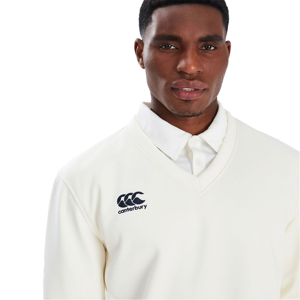 Canterbury Classic Cricket Long Sleeve Overshirt - Men's Breathable Sports Shirt for Cricket & Casual Wear - Perfect for Training, Matches & Outdoor Activities
