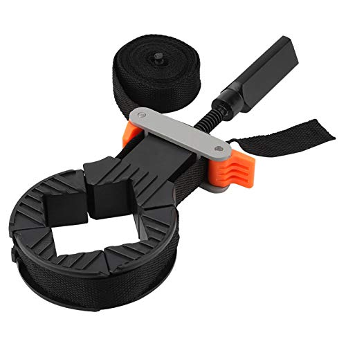 Quick Release Band Clamp for Woodworking - Heavy Duty Strap Clamp with Frame Holder for Picture Frames, DIY Projects & Furniture Making | Easy Adjustable Belt Clamp for Secure Woodworking & Crafting