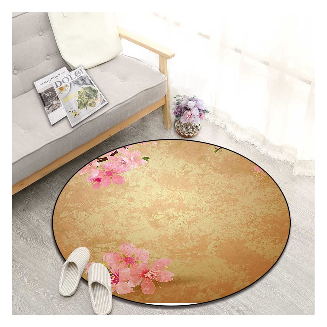 Modern Round Area Rug - 59