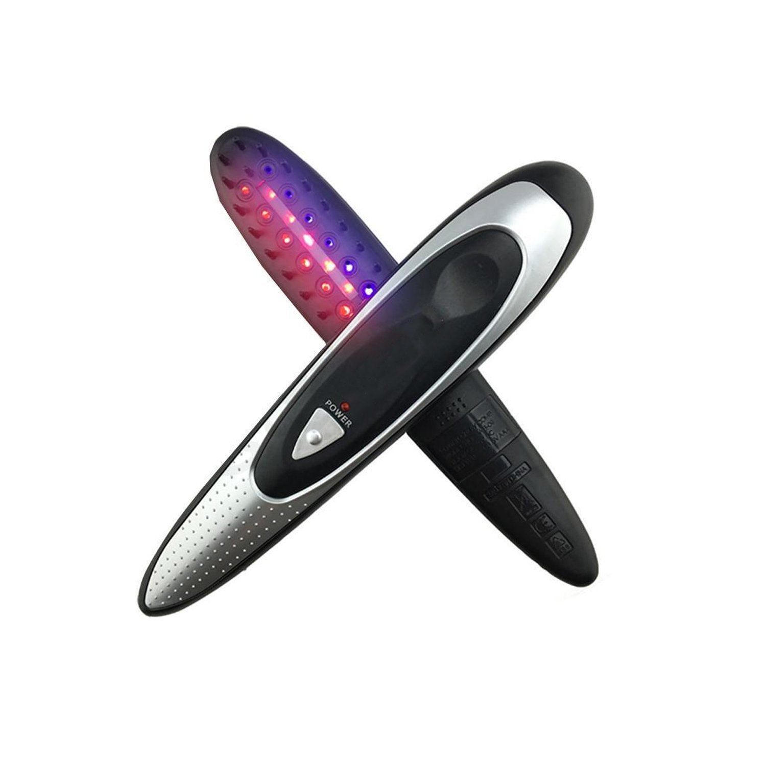 IGIA Scalp Massage Brush for Hair Growth - Electric Light Therapy Hair Brush with 3D Kneading Nodes for Thicker, Healthier Hair - Perfect for Home Use, Relaxation & Hair Care Routine