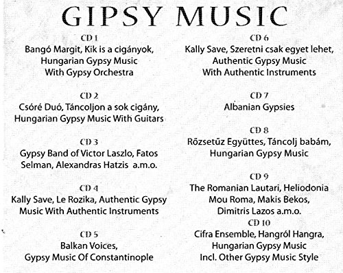 Authentic Gypsy Music CD - Traditional Romani Folk Songs & Instrumentals | Perfect for Cultural Events, Travel & Relaxation