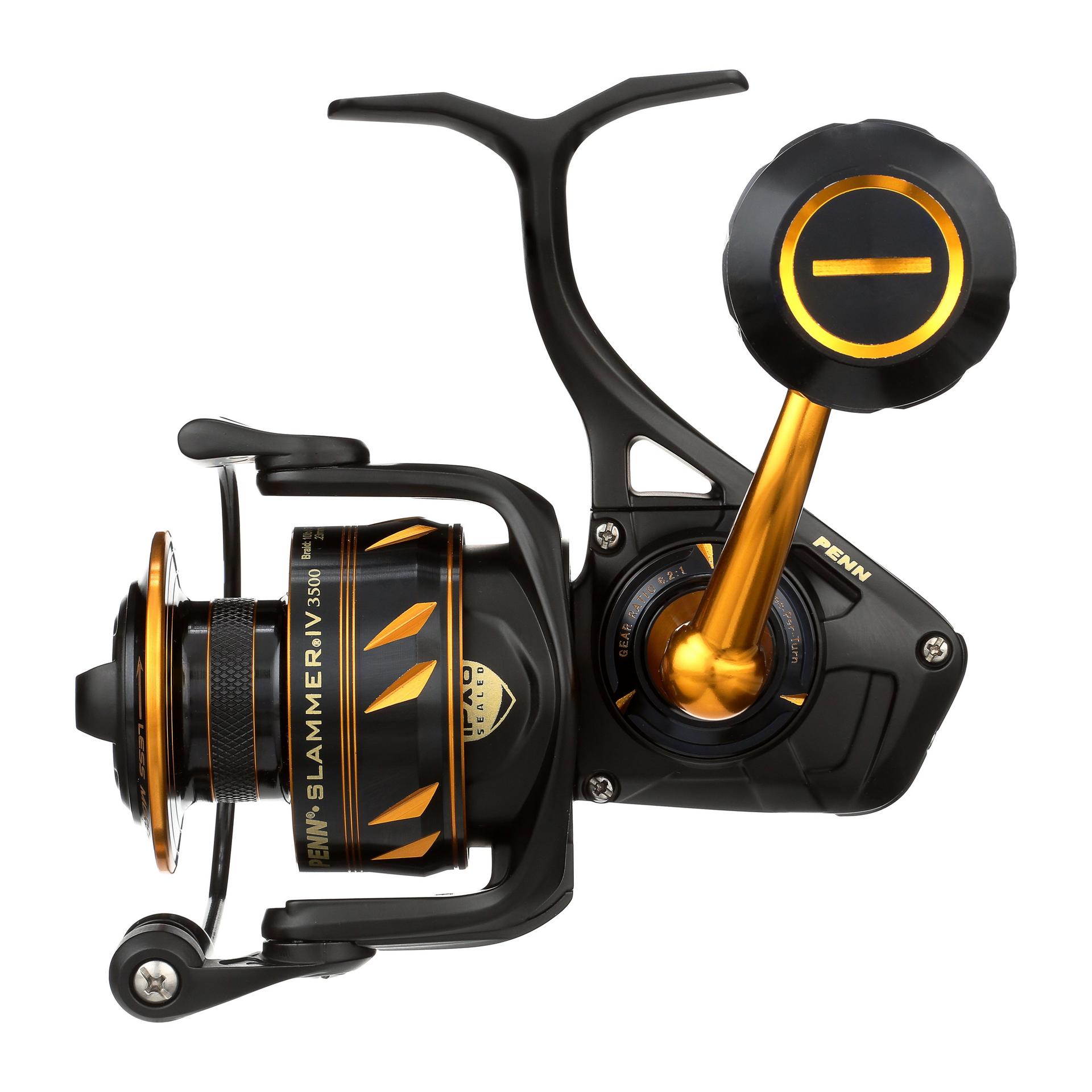 Slammer® IV Spinning Reel - High Performance Saltwater Fishing Reel with Smooth Drag System | Perfect for Offshore, Inshore, and Surf Fishing Adventures