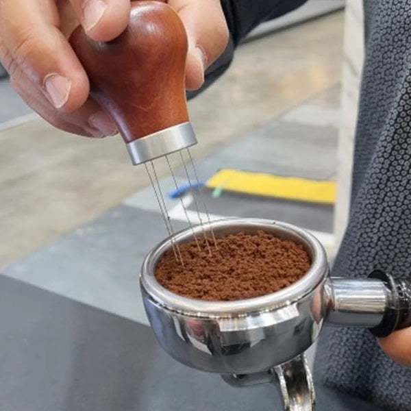 Premium Pullman WDT Coffee Distributor Tool - Perfect for Espresso Grounds Leveling & Even Extraction - Ideal for Home Baristas & Coffee Enthusiasts