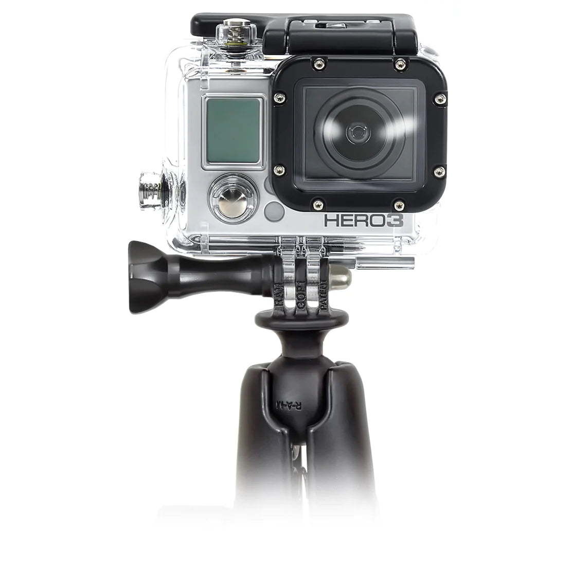 GoPro Hero Mount Adapter - RAM RAP B 202U GOP1 Universal Action Camera Accessory for Motorcycles, Bikes & Outdoor Adventures