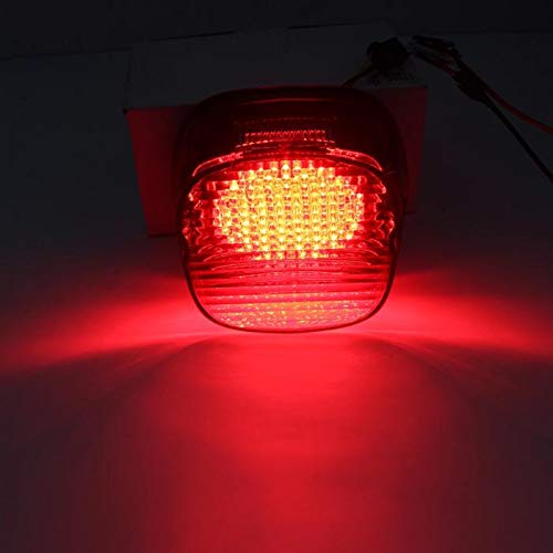 Eagle Lights Smoked Strobing LED Tail Light Upgrade for Harley Davidson Motorcycles - High Visibility Safety Light for Night Riding & Custom Bike Builds