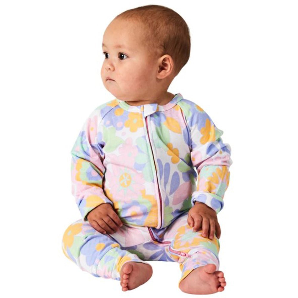 Organic Cotton Zip Romper for Babies - Soft & Breathable One-Piece Outfit - Perfect for Playtime, Daycare & Family Outings
