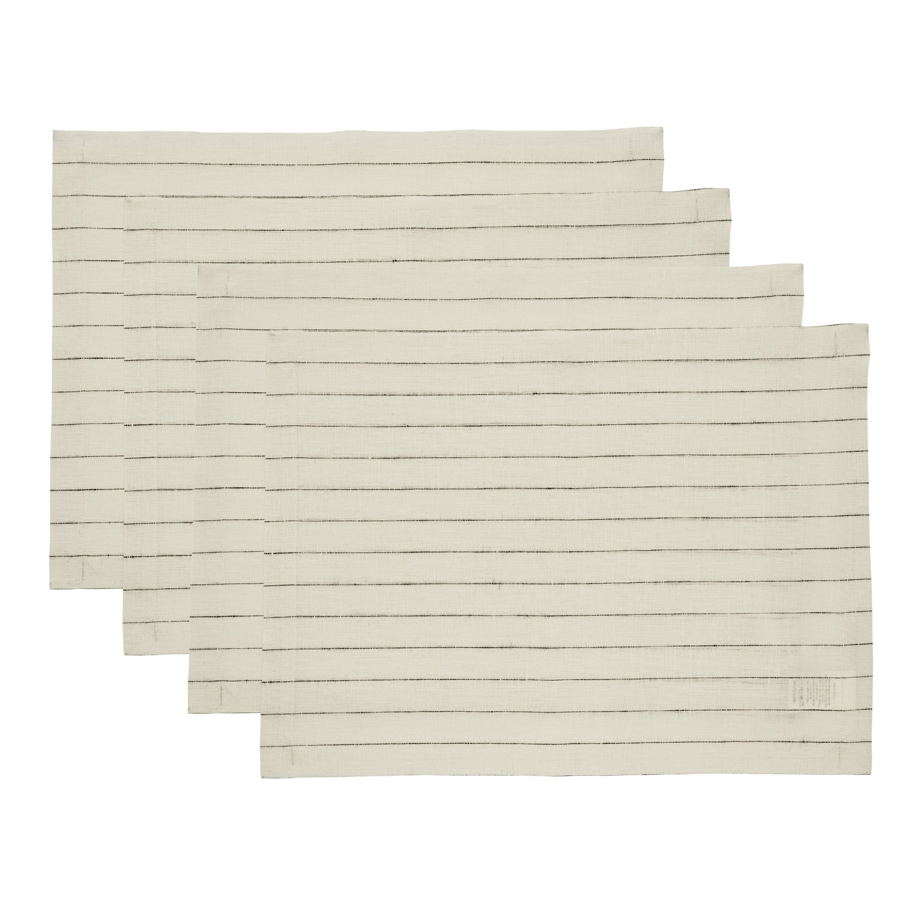 Camel and White Pinstripe
