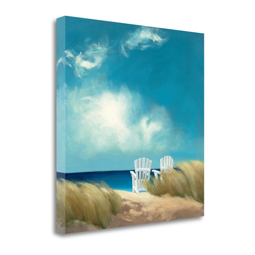 Fine Art Giclee Print 'A Perfect Day' by Julia Purinton - Gallery Wrapped Canvas Wall Art Ready to Hang - Perfect for Living Room, Bedroom & Office Decor