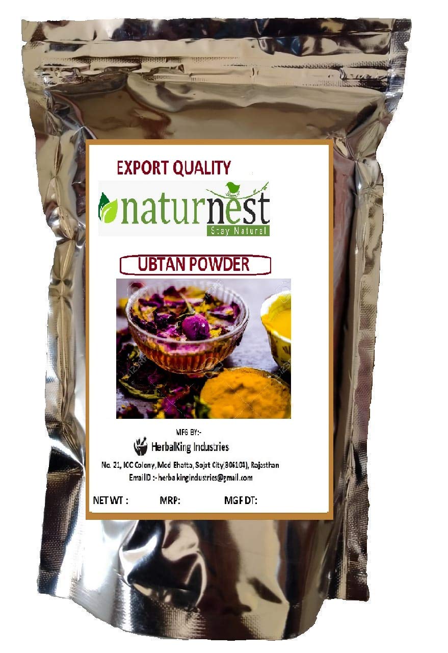 NATURENEST Naturals Ubtan Powder for Body - Bridal Glow & Skin Brightening (800g) | Ayurvedic Herbal Scrub for Wedding Prep, Spa & Daily Skincare