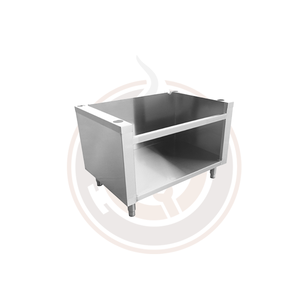 Omcan 36-Inch Cabinet Base for Gas Ranges - Heavy Duty Stainless Steel Under Counter Support with Adjustable Feet | Perfect for Commercial Kitchens & Restaurant Food Prep Stations