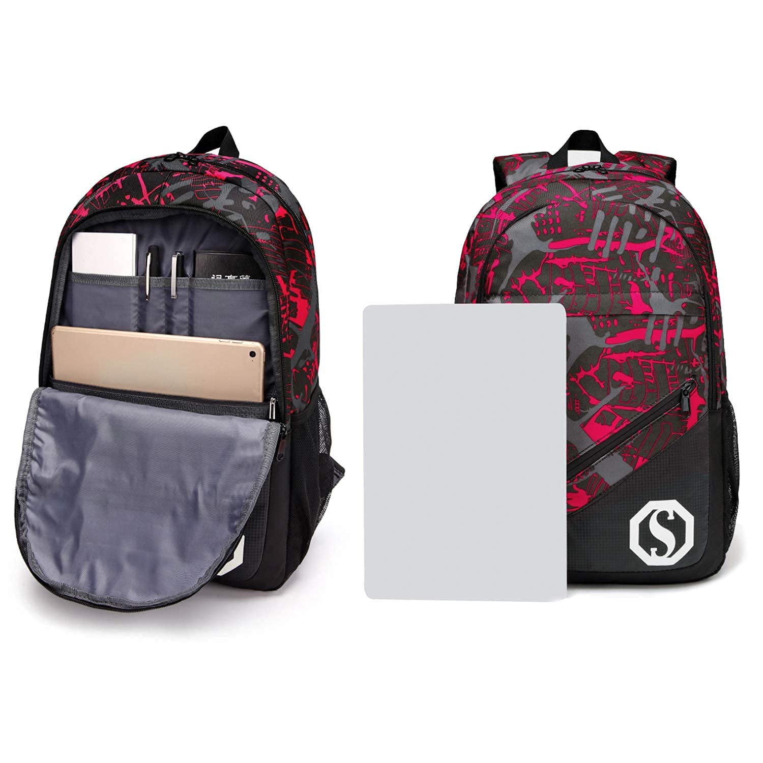 **CAMTOP Kids School Backpack for Boys & Girls - Durable Bookbag Set with Lunch Box & Pencil Case - Perfect for School, Travel & Daily Use**