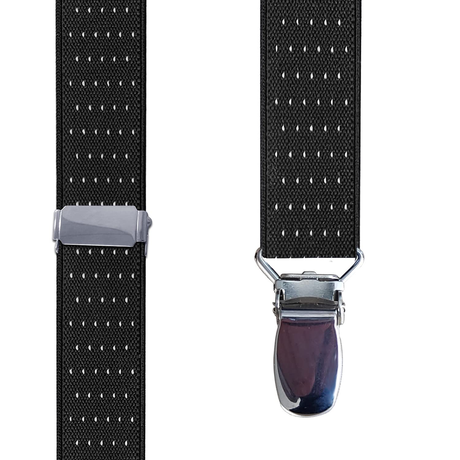 Men's Adjustable Elastic Y-Style Garter Straps - Non-Slip Socks Clamps for Formal Wear