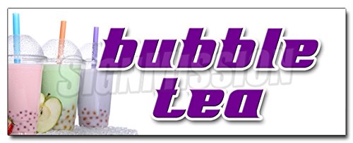 Bubble Tea Sticker Decal for Cups & Laptops - 48