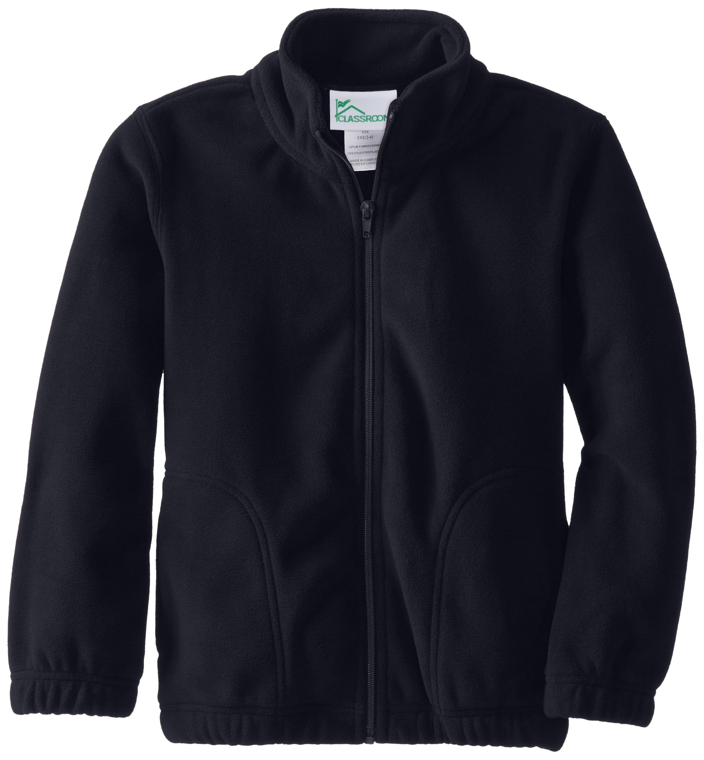 Youth Unisex Polar Fleece Jacket - Warm School Uniform for Boys & Girls - Perfect for Classroom, Winter Sports & Outdoor Activities