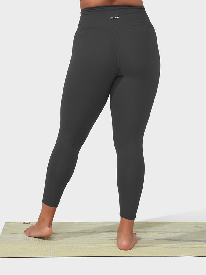 Manduka Foundation High Rise Women's Leggings - Yoga Pants for Women with Tummy Control - Perfect for Yoga, Pilates, Gym & Everyday Wear
