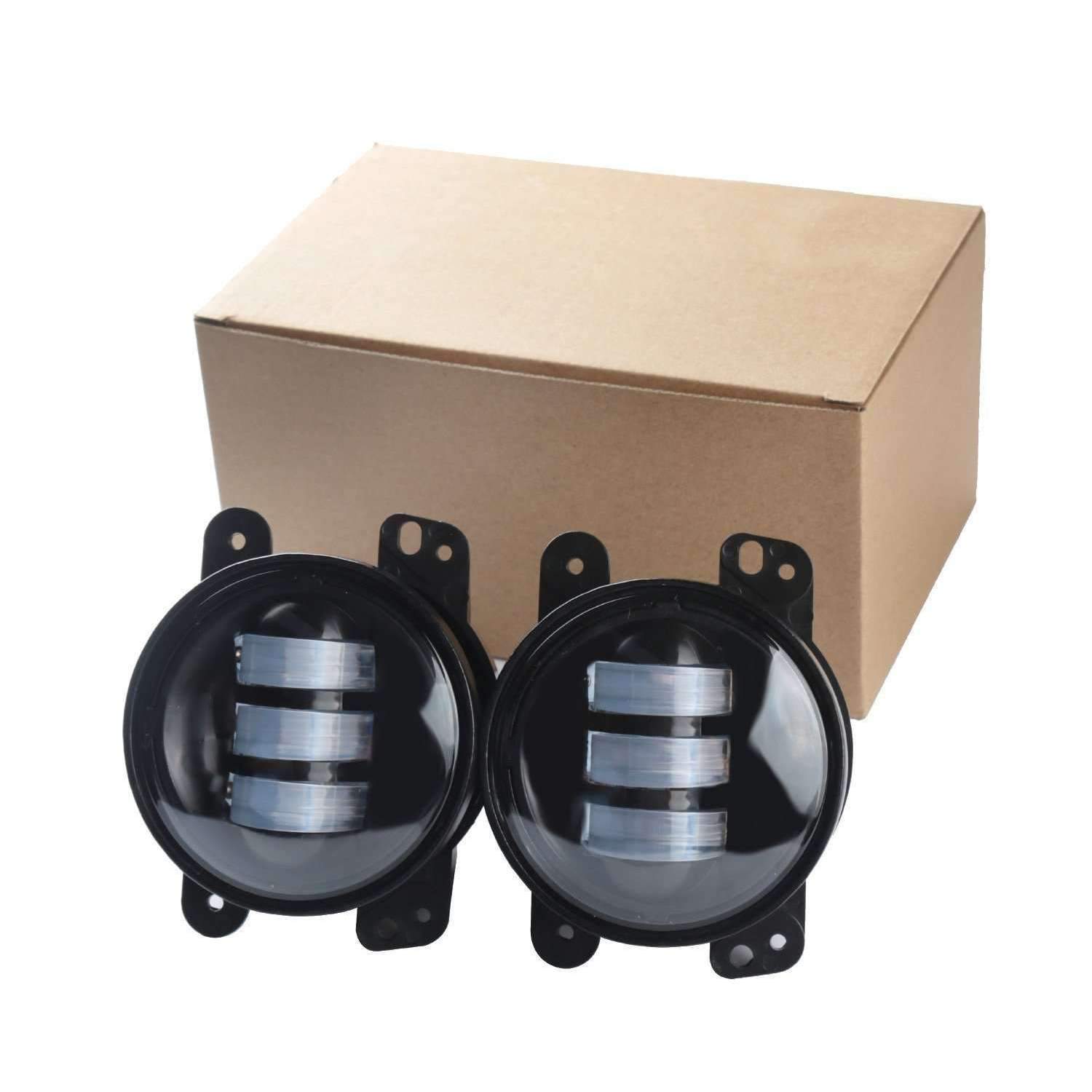 Eagle Lights 8700JP LED Fog Lights with Housing for Jeep Wrangler - High-Performance Off-Road Lighting for Adventure & Night Driving