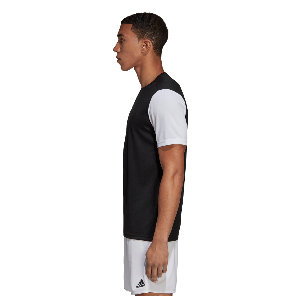 Adidas Estro 19 Adult Soccer Jersey - Black & White - Breathable Performance Shirt for Men & Women - Perfect for Training, Matches & Fan Wear