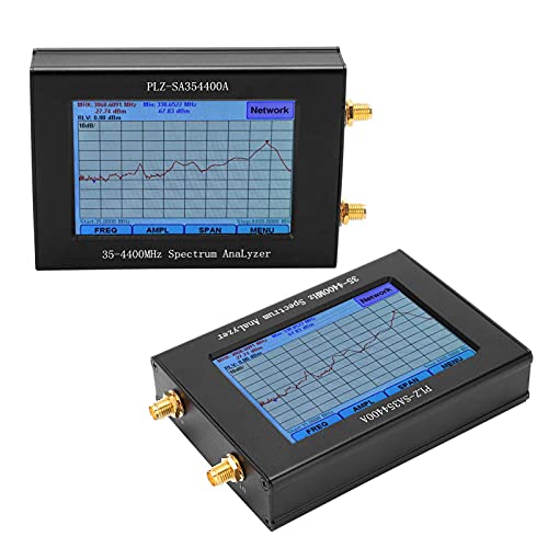 3.5 Inch Portable Spectrum Analyzer & Sweep Generator - Wireless WiFi Network Analyzer for Audio Engineers | Perfect for RF Testing, Signal Monitoring & Audio Equipment Tuning