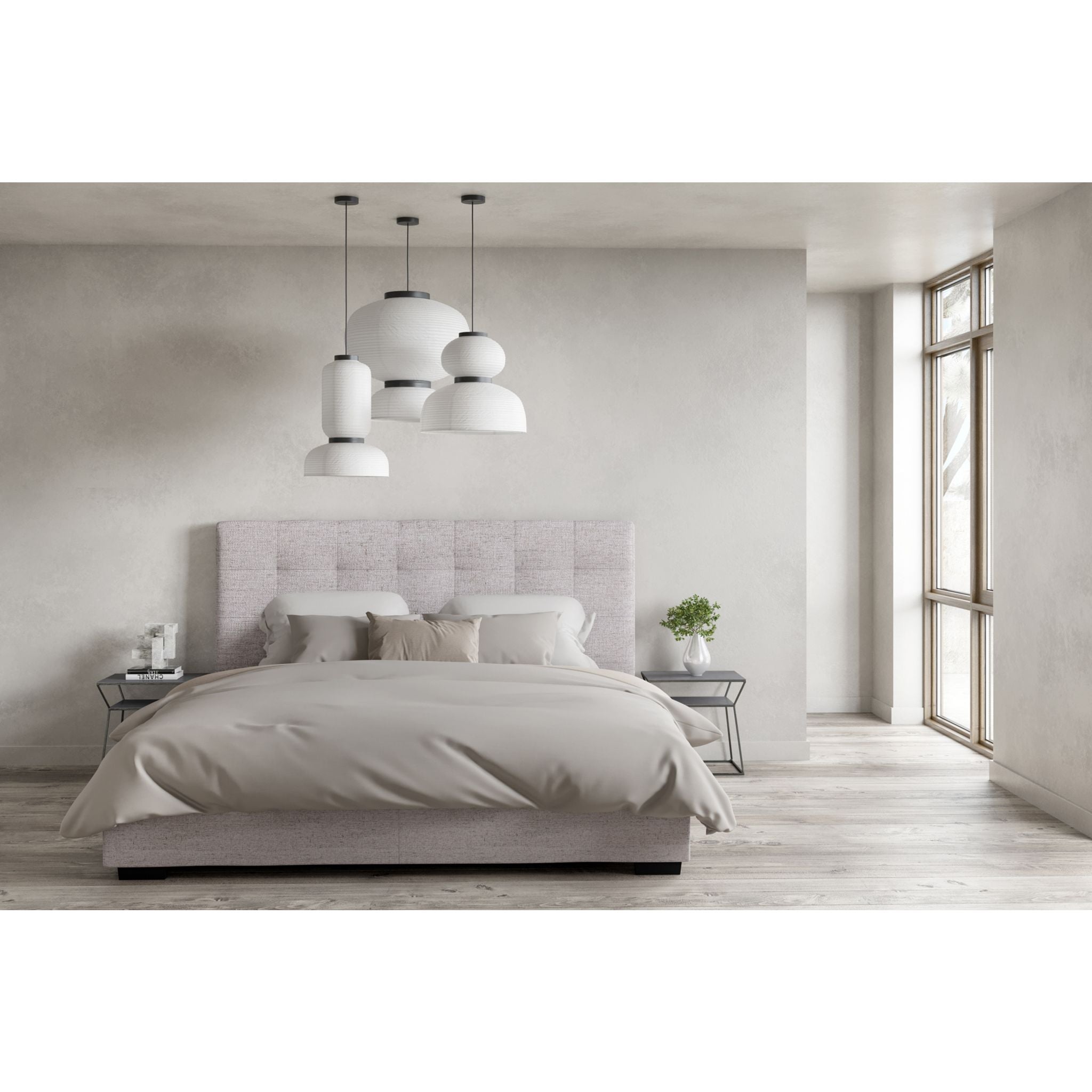 Belle Storage Bed with Underbed Drawers - Queen Size Platform Bed Frame with Ample Storage Space - Perfect for Small Bedrooms, Dorms & Apartments