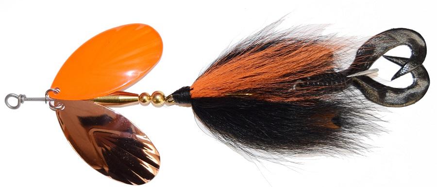 Super 8 Bucktail Fishing Lures for Bass, Trout & Saltwater - Premium Cat's Tails Hand-Tied Fly Fishing Jigs - Perfect for Freshwater & Saltwater Angling