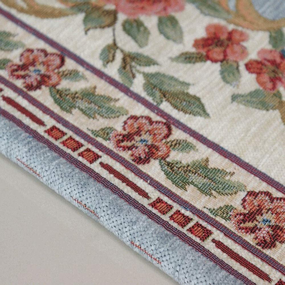 Ukeler Floral Non-Shedding Washable Area Rug - 5'2
