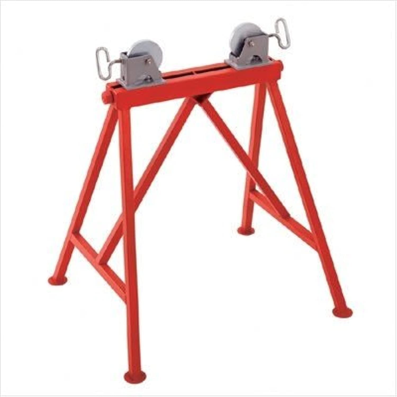 RIDGID 56682 Heavy-Duty Conveyor High Head Pipe Stand for Plumbing & Construction - Perfect for Pipe Support, Drain Cleaning, and Sewer Line Maintenance