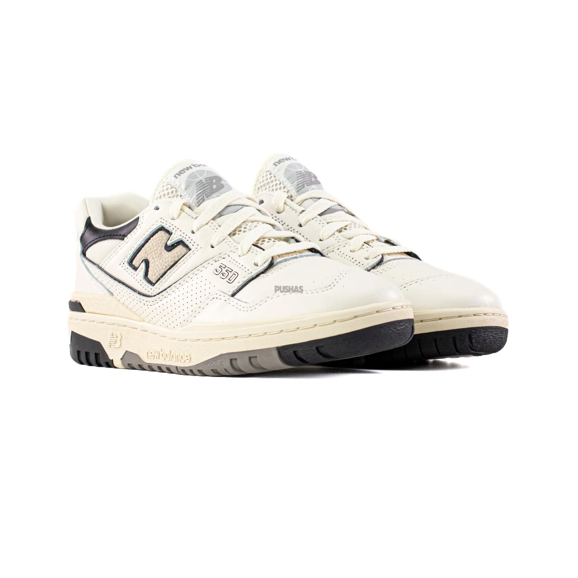 550 'Cream Black' Retro Running Shoes (2022) - Men's Classic Sneakers for Casual Wear, Jogging & Street Style Fashion