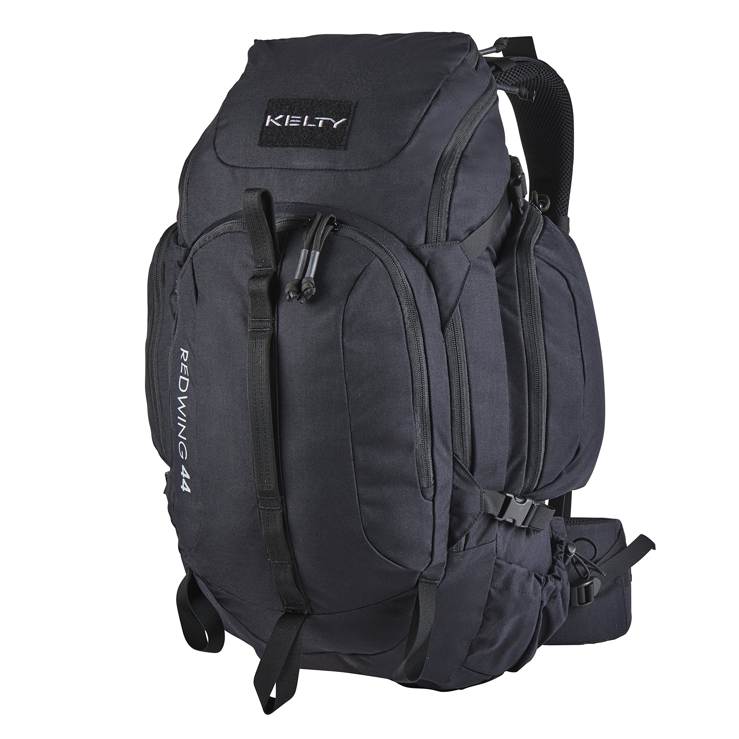 Kelty Redwing 44 Tactical Backpack - Durable Hiking & Travel Backpack for Men & Women - Black Military Style Rucksack - Perfect for Outdoor Adventures, Camping & Daily Commute