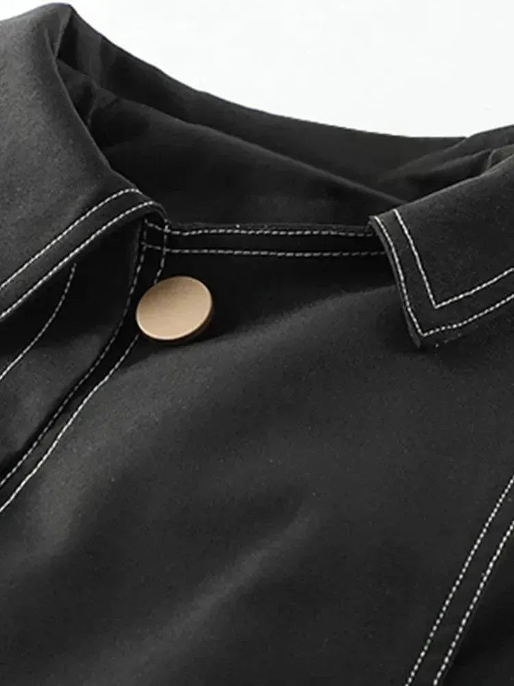 Men's Casual Loose Fit Double Breasted Trench Coat - Stylish Waterproof Overcoat for Fall & Winter | Perfect for Office, Dating & Outdoor Activities