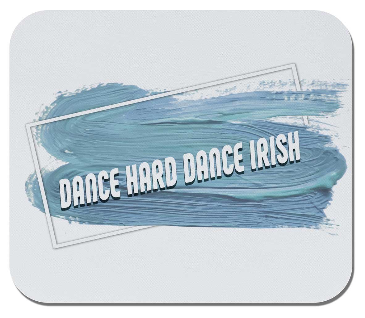 Makoroni Non-Slip Rubber Gaming Mouse Pad - Dance Hard Dance Irish Design - Perfect for Office, PC, Laptop & Gaming Setup - Anti-Skid Desk Mat for Work & Play