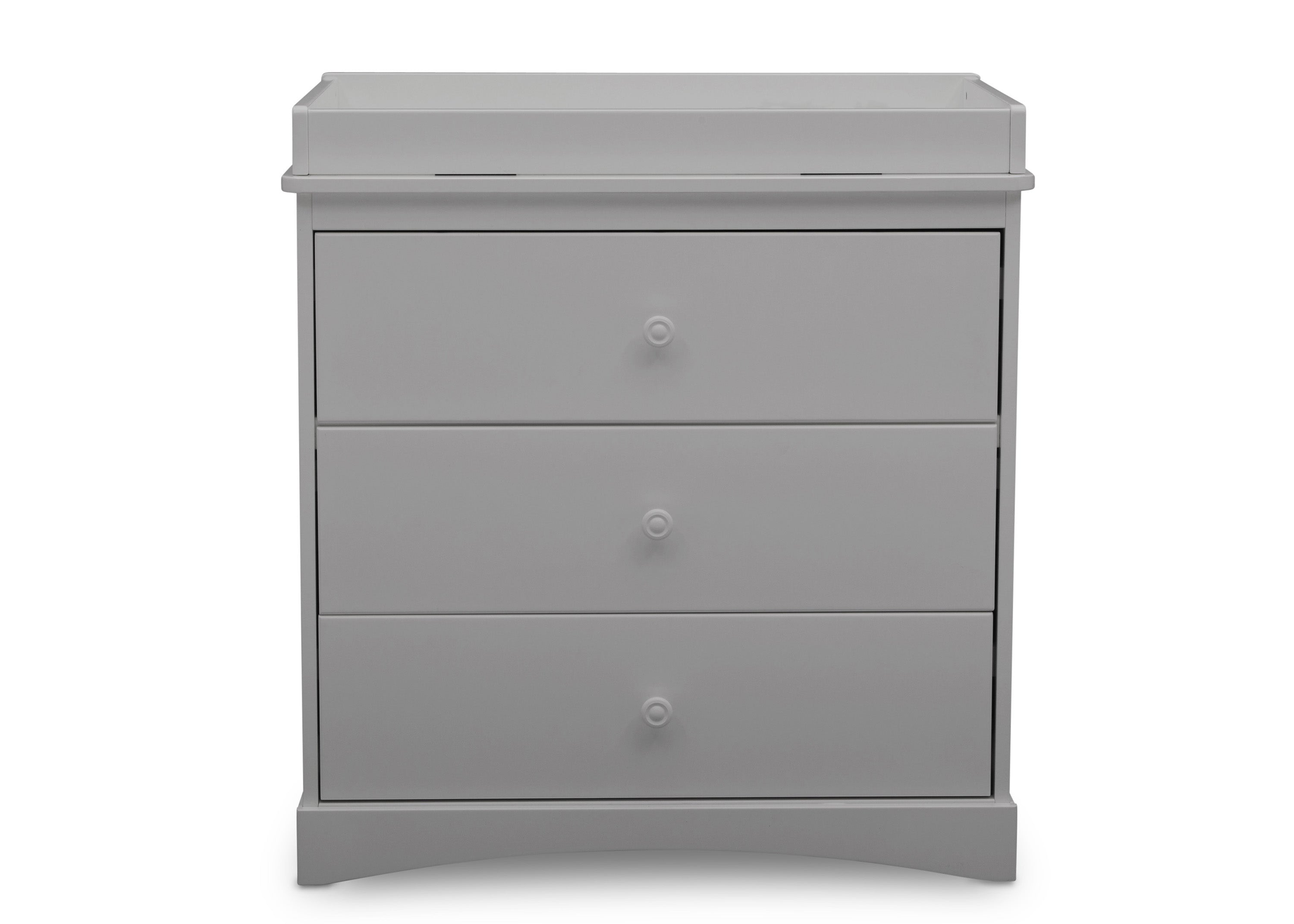 Sutton 3-Drawer Baby Dresser with Changing Table Top & Secure Interlocking Drawers - Perfect Nursery Furniture for Diaper Changes & Infant Clothing Storage