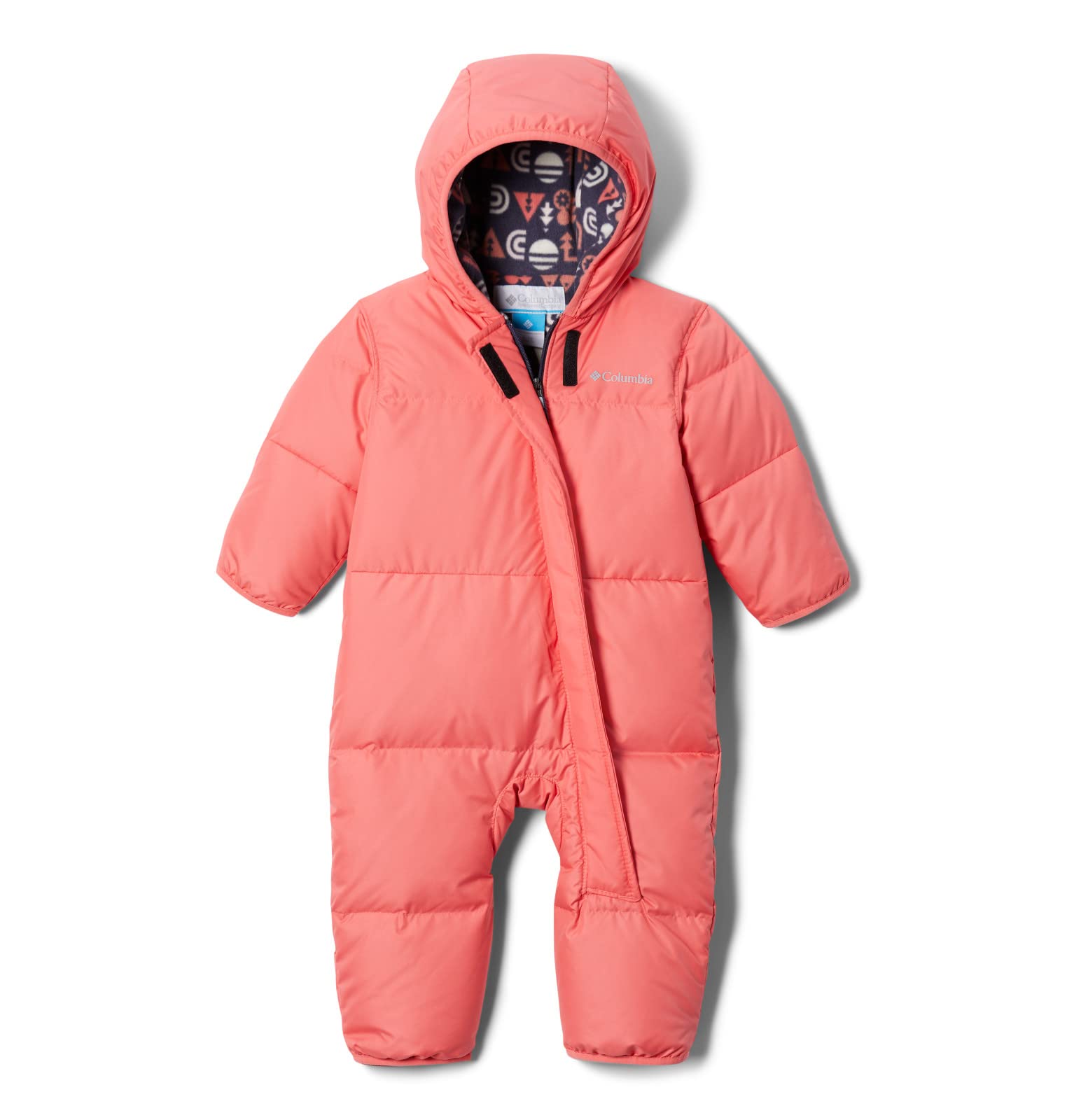 Columbia Baby Girls' Snuggly Bunny Bunting - Soft & Warm Winter Snowsuit for Infants & Toddlers | Perfect for Outdoor Play, Stroller Walks & Cold Weather Adventures