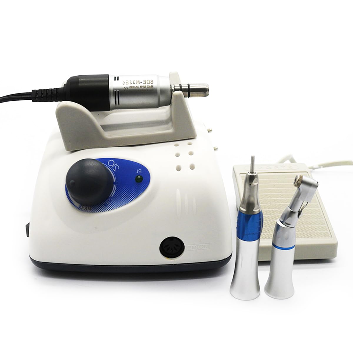 Professional 35000 RPM Electric Nail Drill Machine Kit - High Speed Nail File for Acrylic Nails, Pedicure & Callus Removal - Perfect for Nail Technicians & Home Manicure - Salon Quality Nail Art & Foot Care Tools