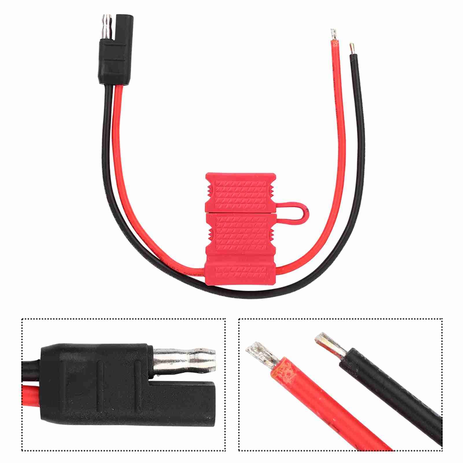 Wendry Power Cable for Walkie Talkie Mobile Radio Repeater - Durable CM/MCX/CDM Compatible Power Cord for Emergency Communication & Outdoor Adventures
